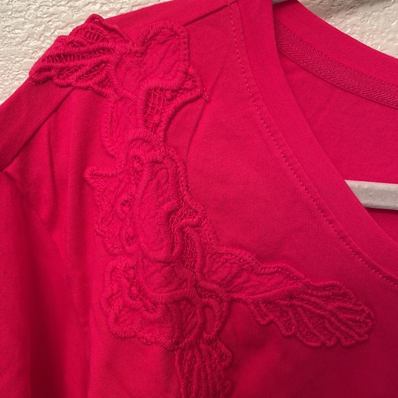 Liz Claiborne lovely rose 5 X top brand new - Picture 5 of 6